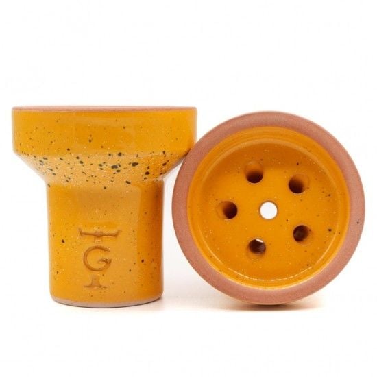 Gt Bowl Terra Glaze Yellow