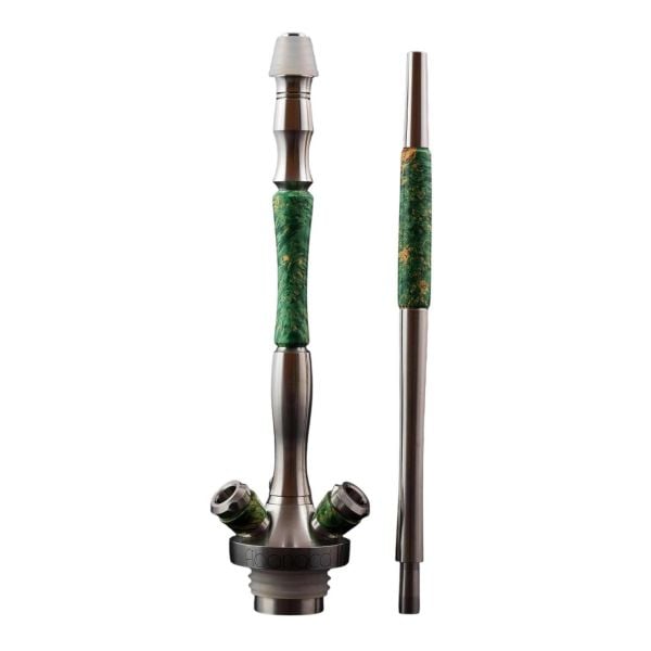 Union Fibonacci Hookah Stablized Wood Nargile Takımı