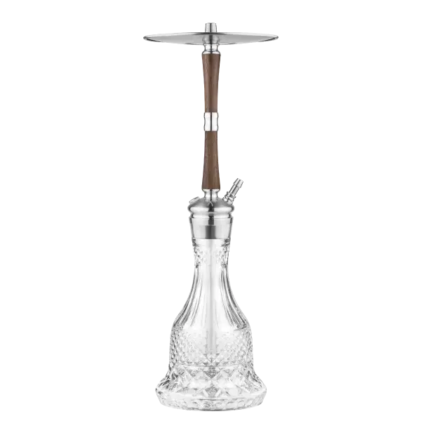 Hoob Go Pro Wood Silver Nargile Takımı | HOOB